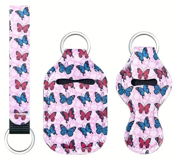 3 Piece Keychain Set - Assorted Designs Wholesale
