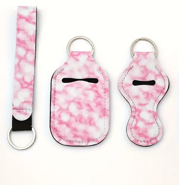 4 Piece Designer Keychain Set