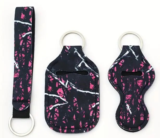 3 Piece Keychain Set - Assorted Designs Wholesale