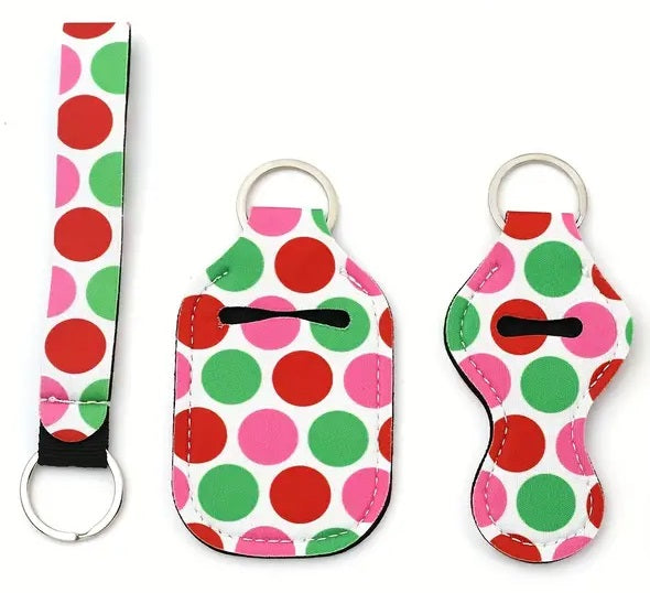 3 Piece Keychain Set - Assorted Designs Wholesale
