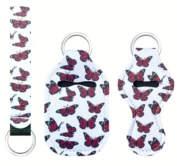 3 Piece Keychain Set - Assorted Designs Wholesale