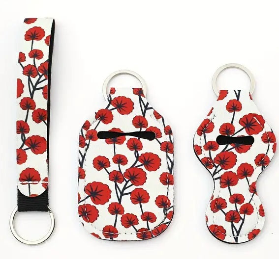 3 Piece Keychain Set - Assorted Designs Wholesale