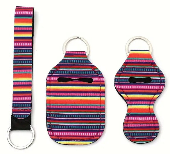 3 Piece Keychain Set - Assorted Designs Wholesale