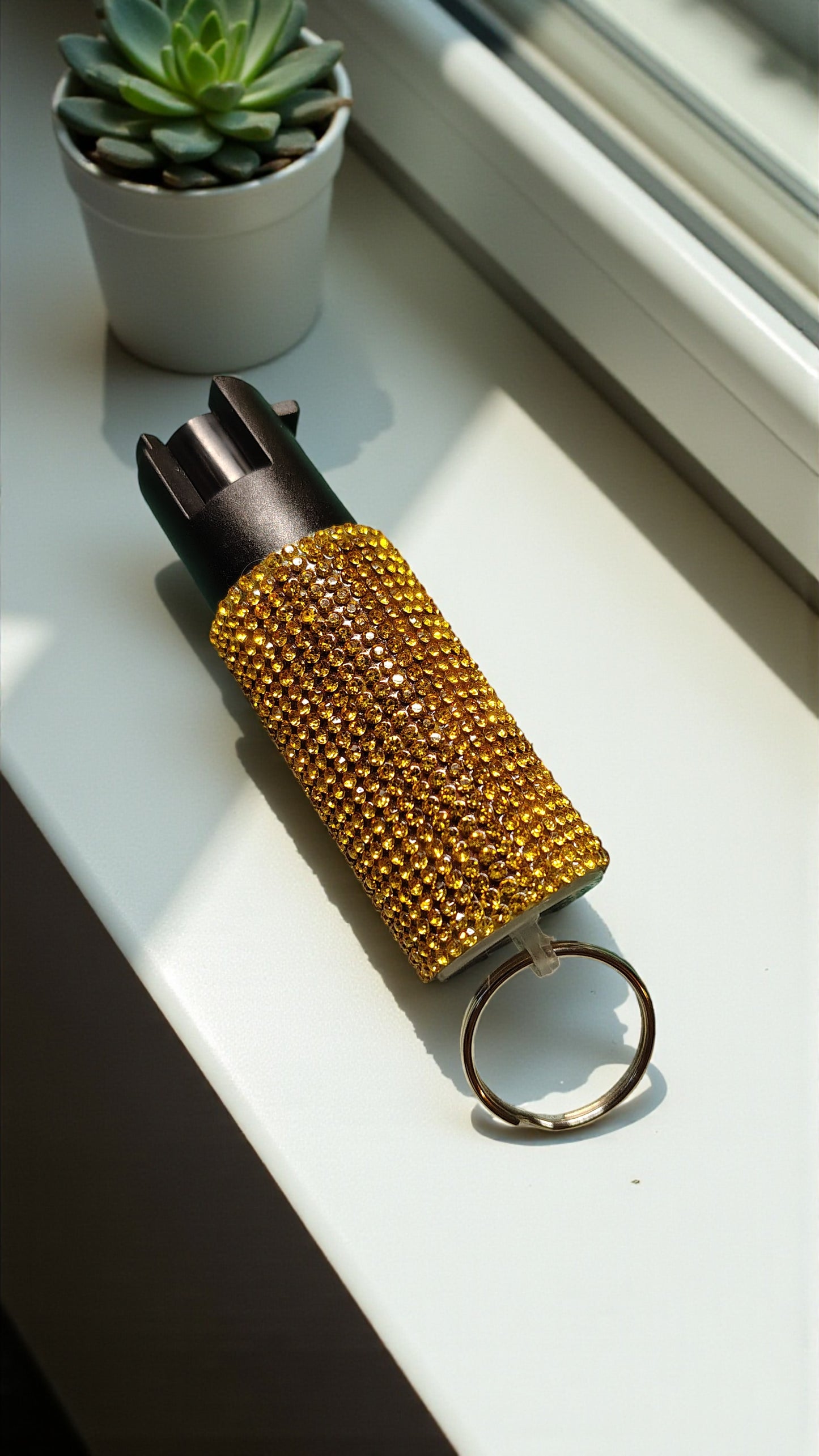 BLING-it Pepper Spray Rhinestone Solid