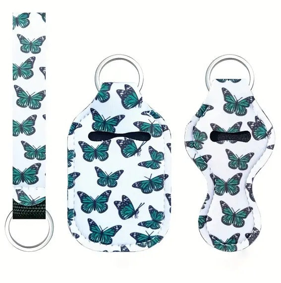 4 Piece Designer Keychain Set