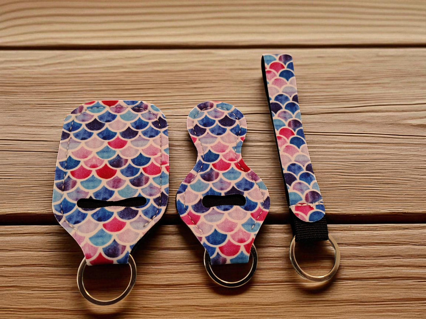 3 Piece Keychain Set - Assorted Designs Wholesale