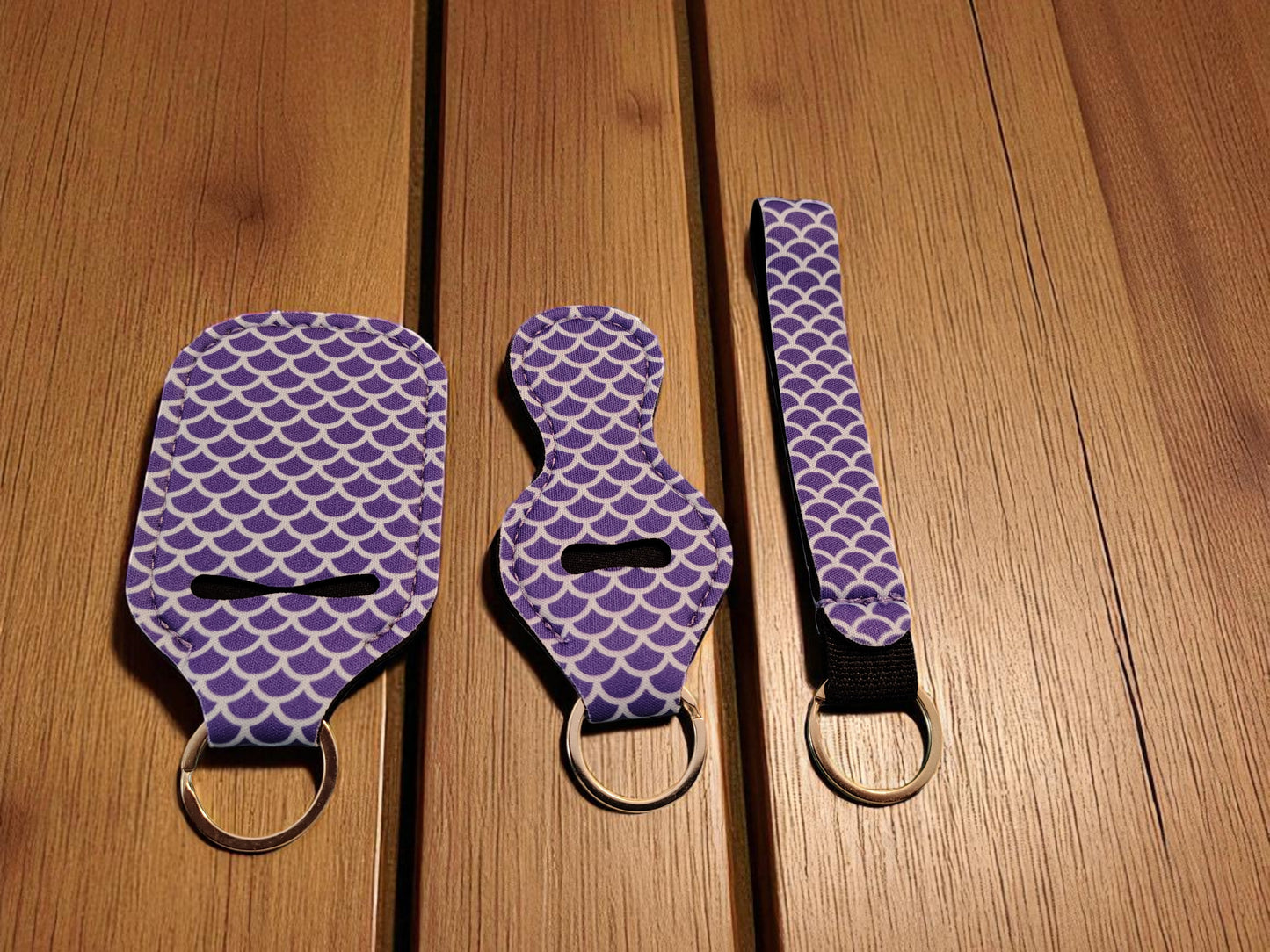 3 Piece Keychain Set - Assorted Designs Wholesale