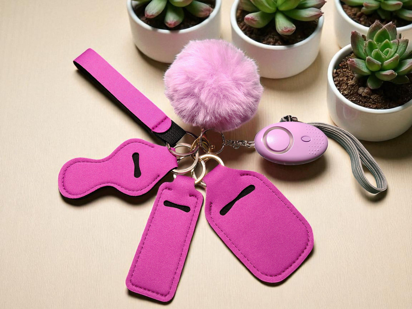 SAFETY KEYCHAIN KIT - 6 Piece Set
