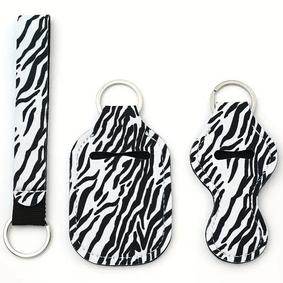 3 Piece Keychain Set - Assorted Designs Wholesale