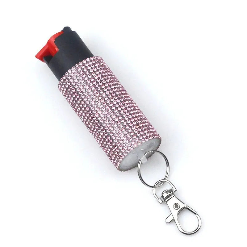 BLING-it Pepper Spray Rhinestone Solid