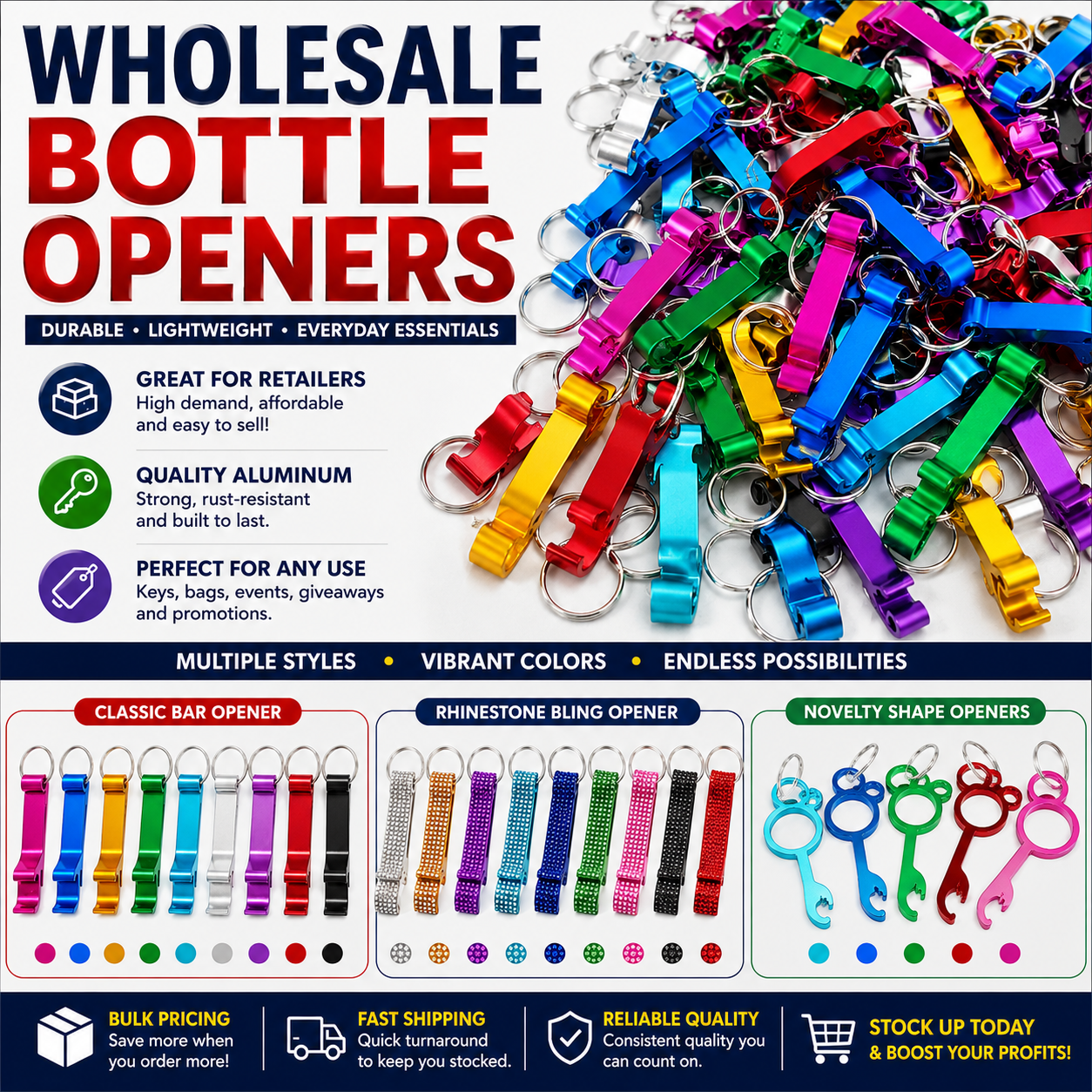WHOLESALE BOTTLE OPENER.