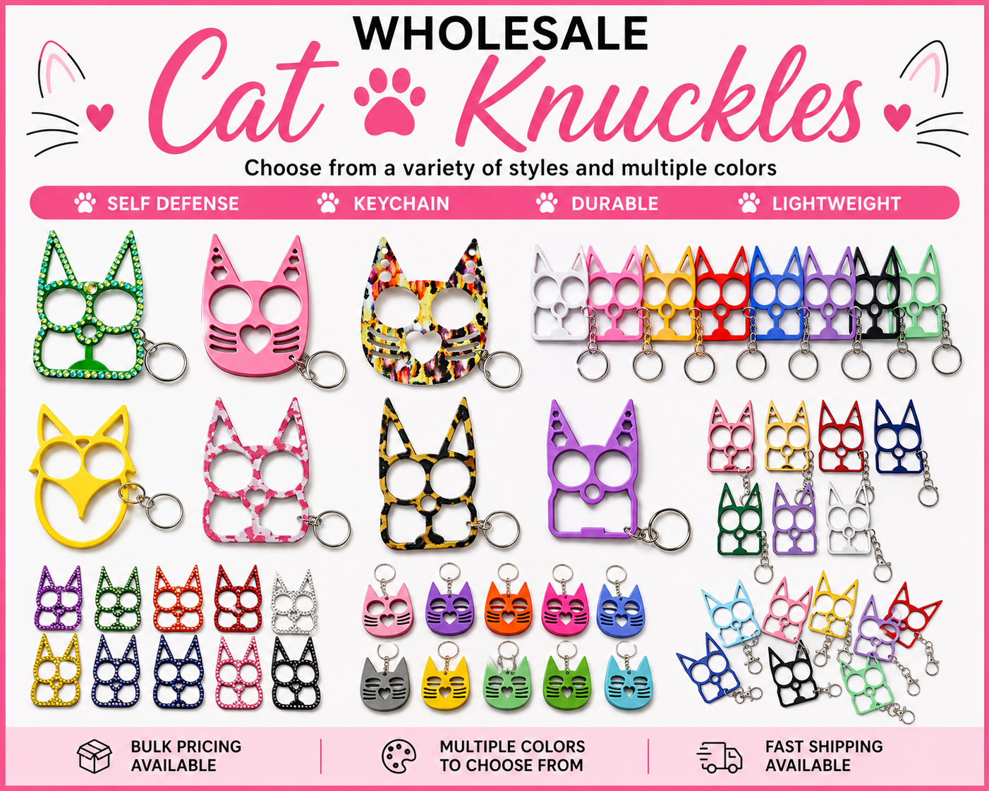 WHOLESALE KITTY KNUCKLES.