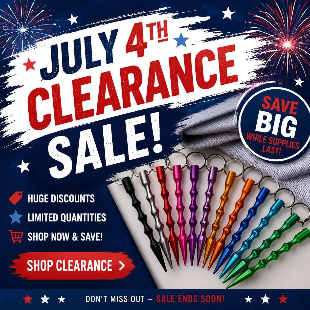 CLEARANCE SALE