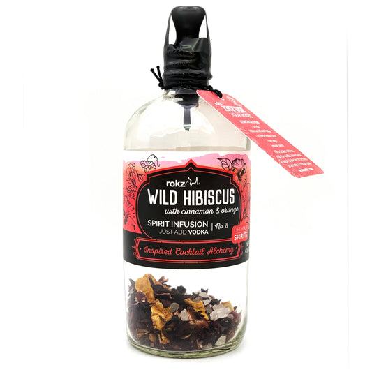 Natural Wild Hibiscus Infusion – Cocktail & Mocktail Mixer