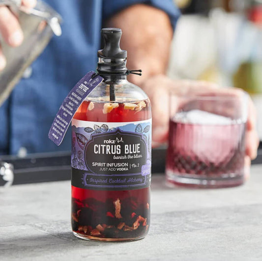 Natural Citrus Blue Infusion – Cocktail & Mocktail Mixer