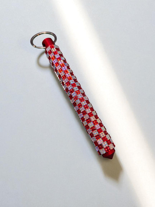 Kubotan - Plaid Rhinestone