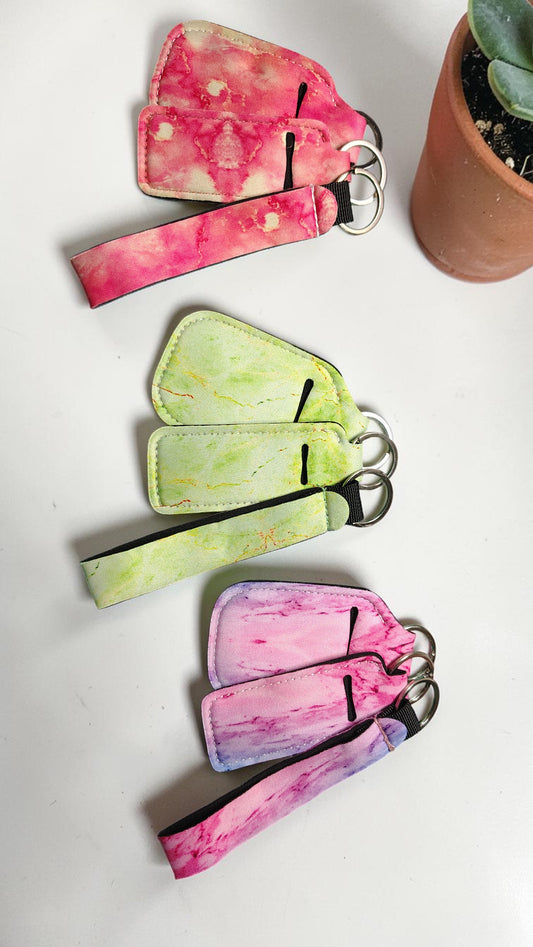 LOT A - 3 Assorted Keychain Sets as Pictured