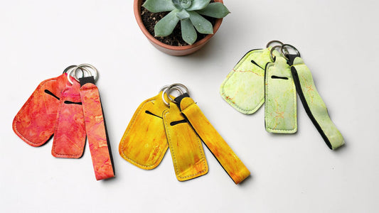 LOT B - 3 Assorted Keychain Sets as Pictured