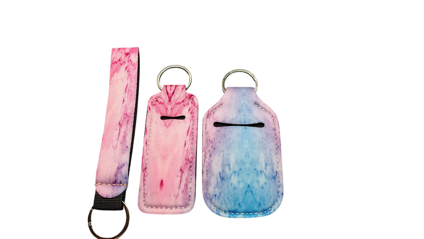 3 Piece Designer Keychain Set