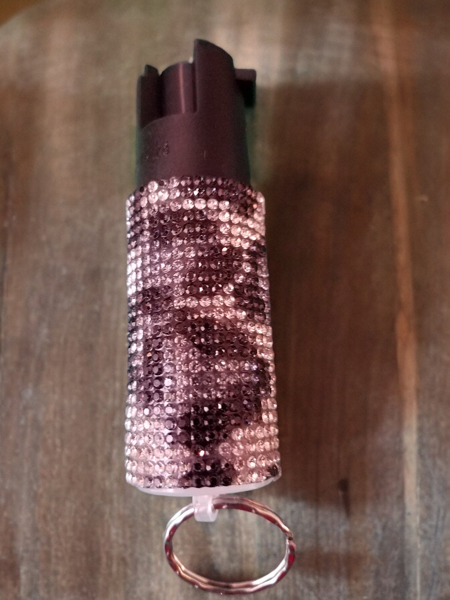 BLING-it Print Rhinestone Pepper Spray Wholesale