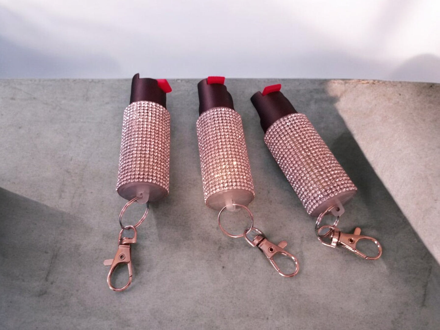 BLING-it Solid Rhinestone Pepper Spray Wholesale