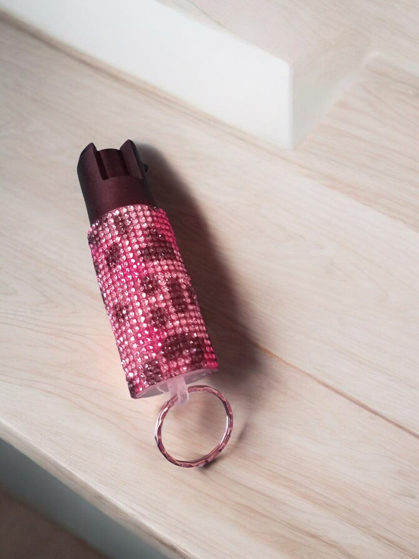 BLING-it Print Rhinestone Pepper Spray Wholesale