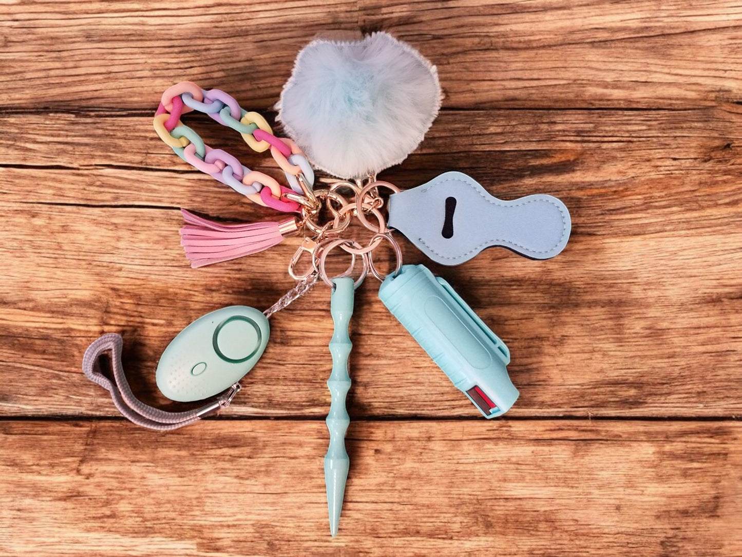 LINK Keychain Set with Pepper Spray