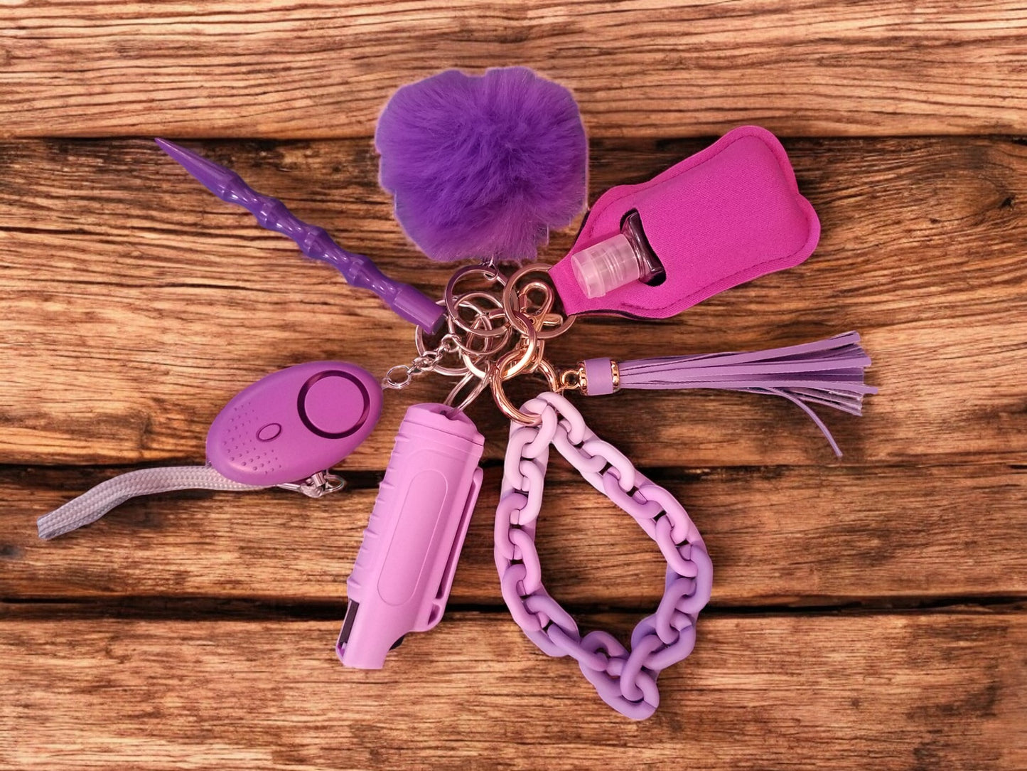 LINK Keychain Set with Pepper Spray