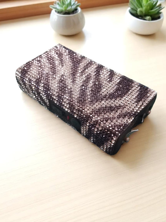 STUN GUN - BLING-it Hurricane ZEBRA