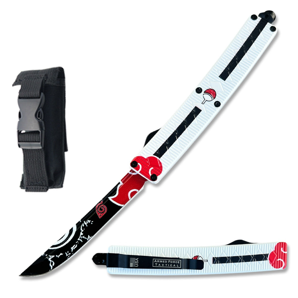 8.5" Sasuke Kusanagi Grass Cutter Anime Automatic OTF Knife