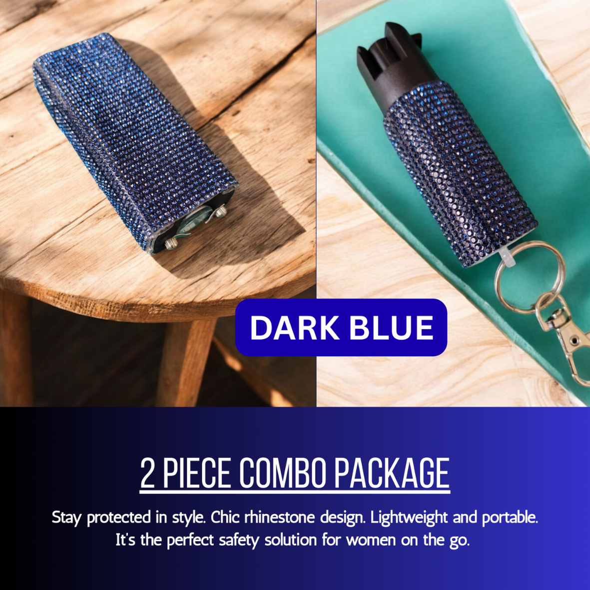 Stun Gun / Pepper Spray Combo Set