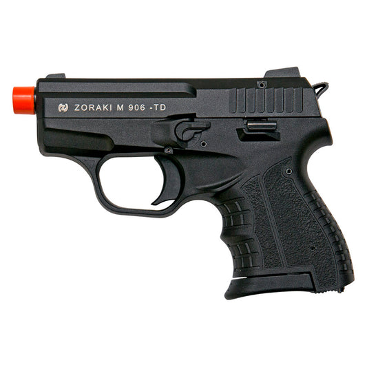Zoraki M906 Black Finish - 9MM Front Firing Blank Pistol Semi-Auto Gun