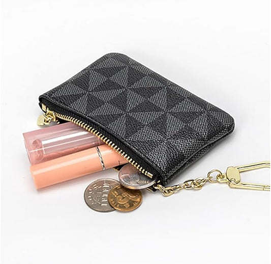 Leather Mini Coin Purse Clutch Bag