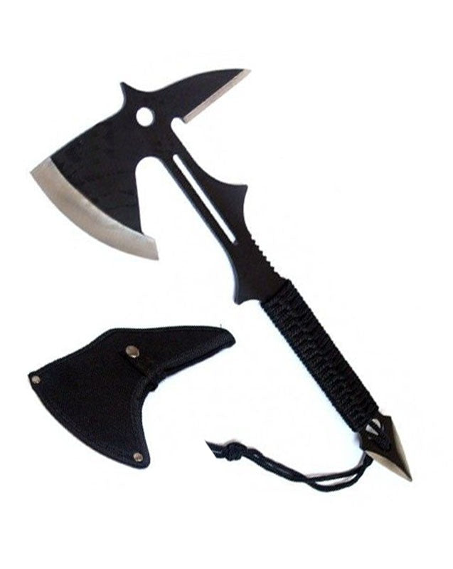 Full Tang Survival Tomahawk Throwing Axe Hatchet Tactical Hunting Knife