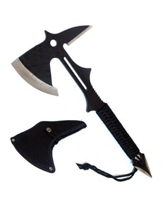 Full Tang Survival Tomahawk Throwing Axe Hatchet Tactical Hunting Knife