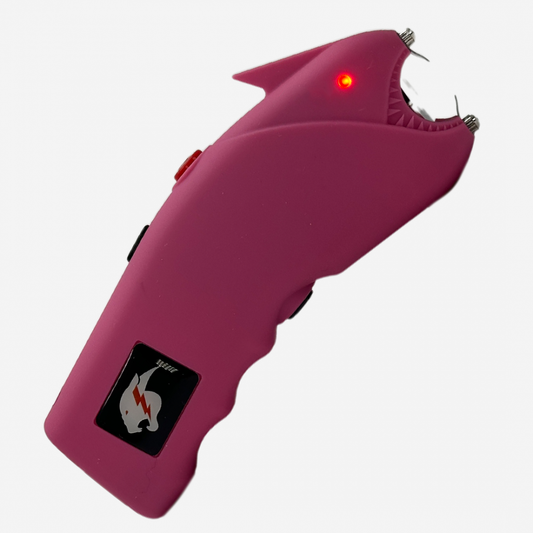 Mako 2.5 Million Volt Rechargeable Comfort Grip Stun Gun Pink