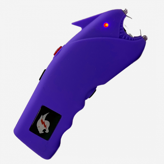 Mako 2.5 Million Volt Rechargeable Comfort Grip Stun Gun Purple