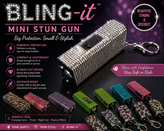Stun Gun - Mini Rhinestone Bling