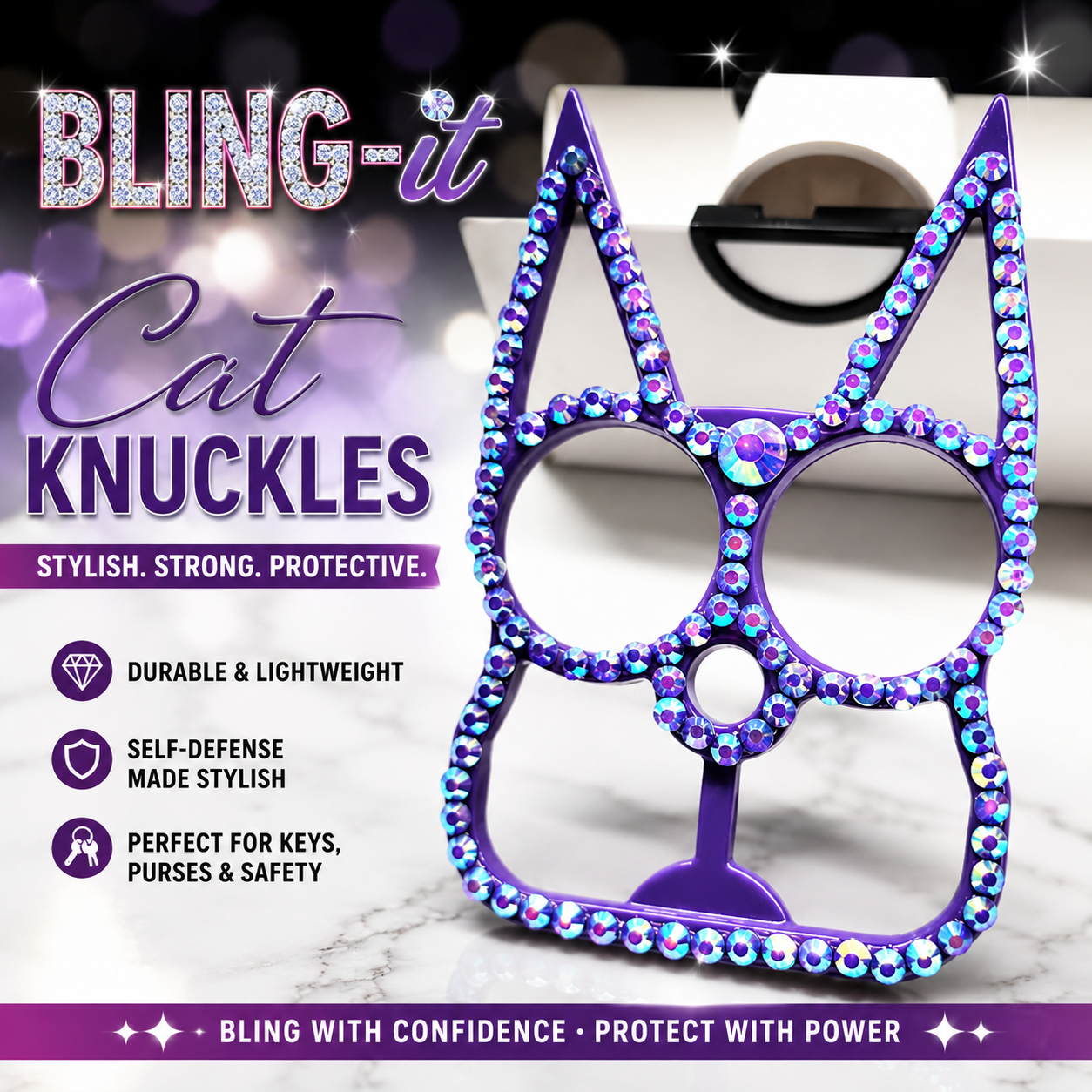 Kitty Knuckles - Bling