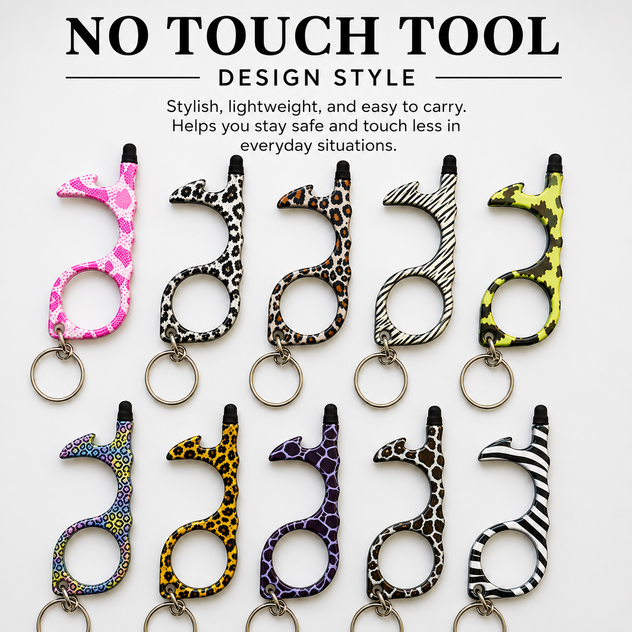 No-Touch Multitool Touchless Door Opener - Designs