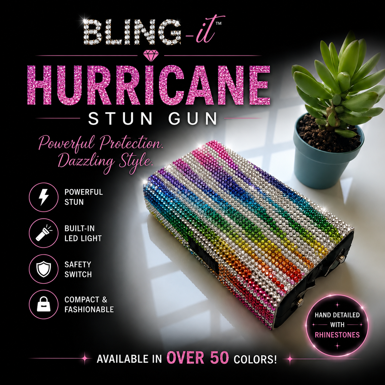 Stun Gun - Hurricane Bling Collection
