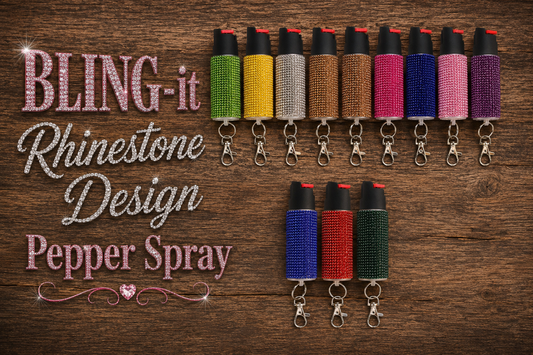 Pepper Spray - BLING-it Rhinestone Design Collection