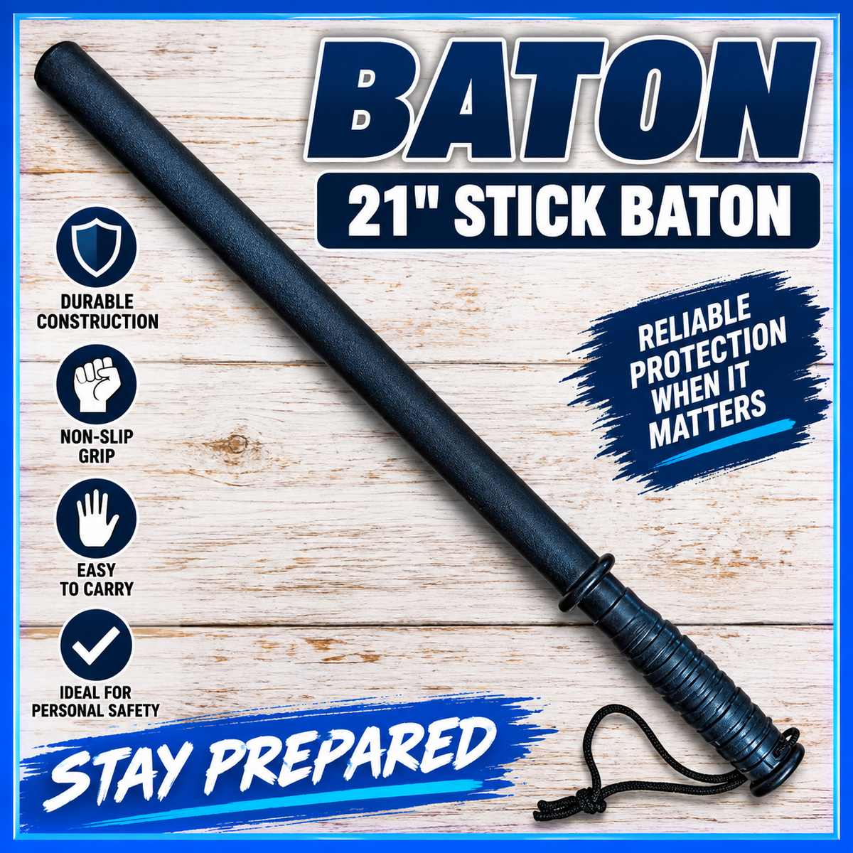 Baton - 21" Stick Baton