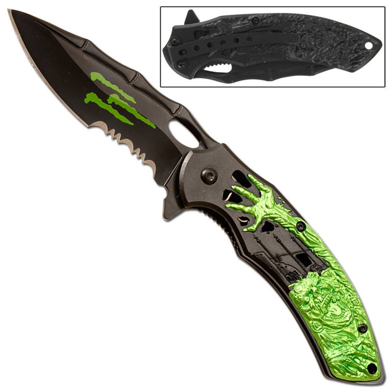 Death Charge Spring Assist Knife