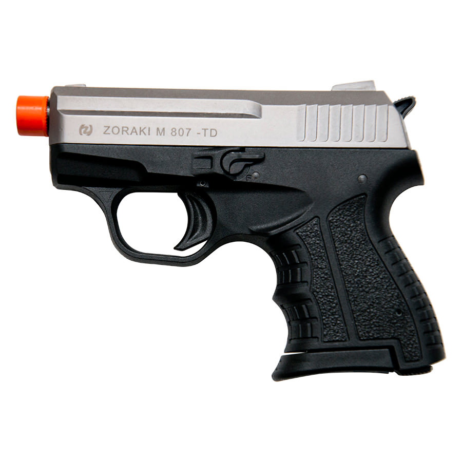 Zoraki M807 Fume Finish - 8MM Front Firing Blank Pistol Semi-Auto Gun
