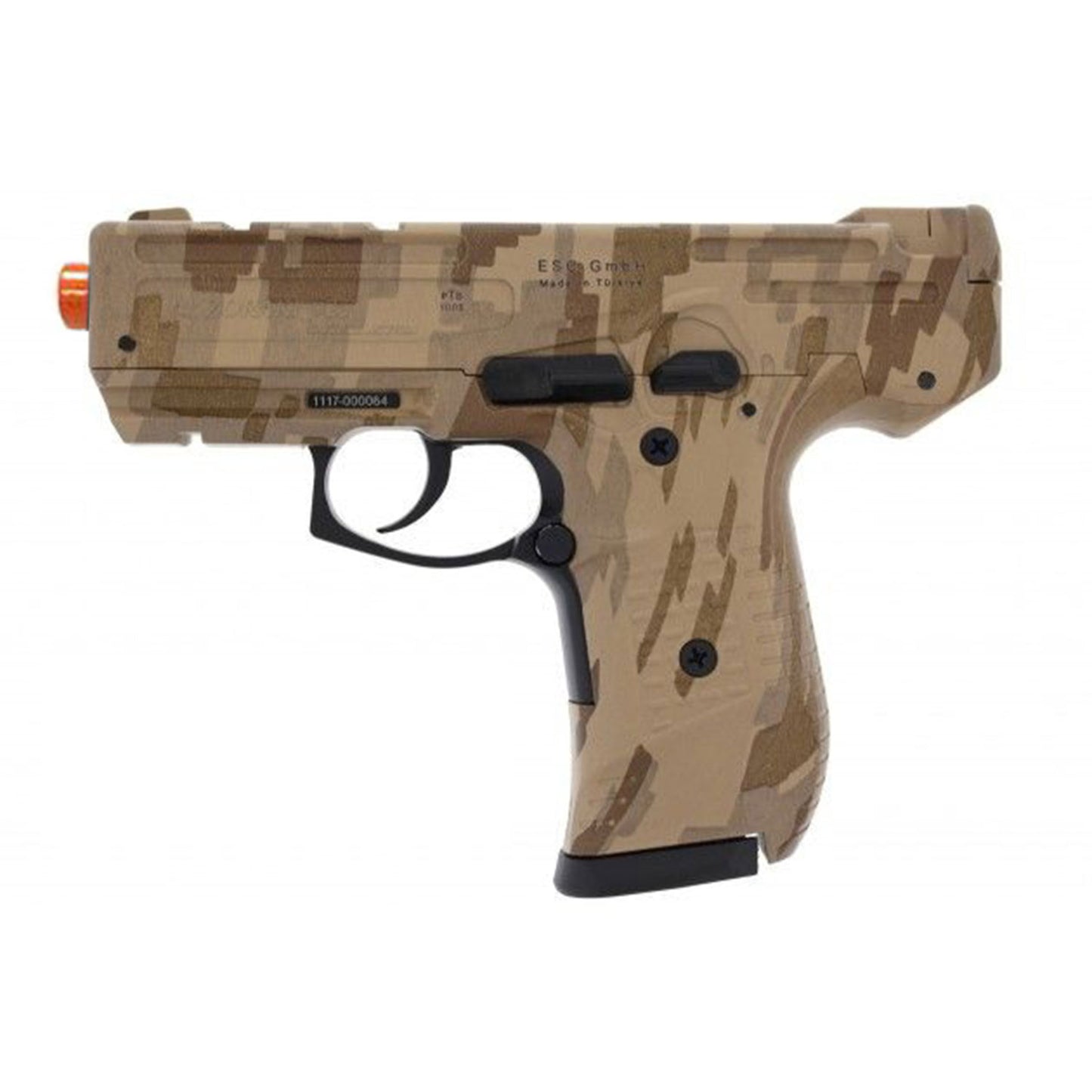 M925 Zoraki Camo 9mm Front Firing Blank Auto Machine Gun Pistol