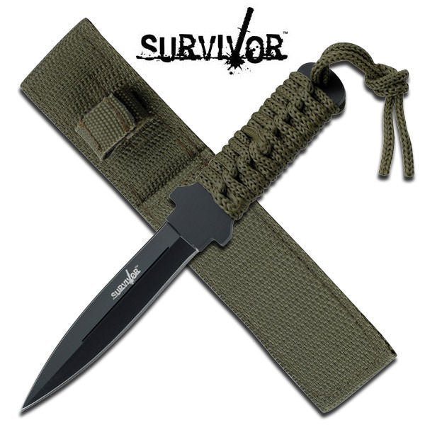 7 Inch Survivor Dagger Boot Knife Outdoor Fixed Blade