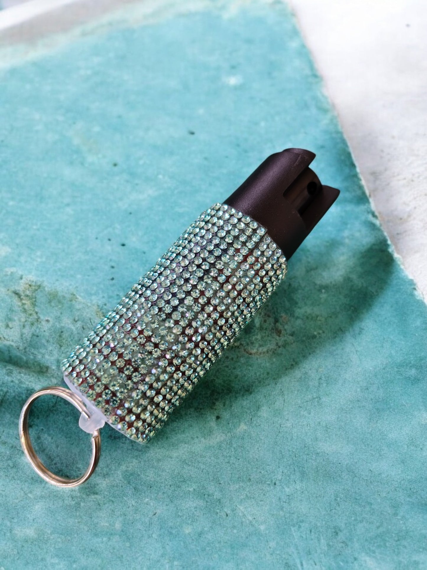 Solid Rhinestone Pepper Spray by Gotham City Safety Wholesale