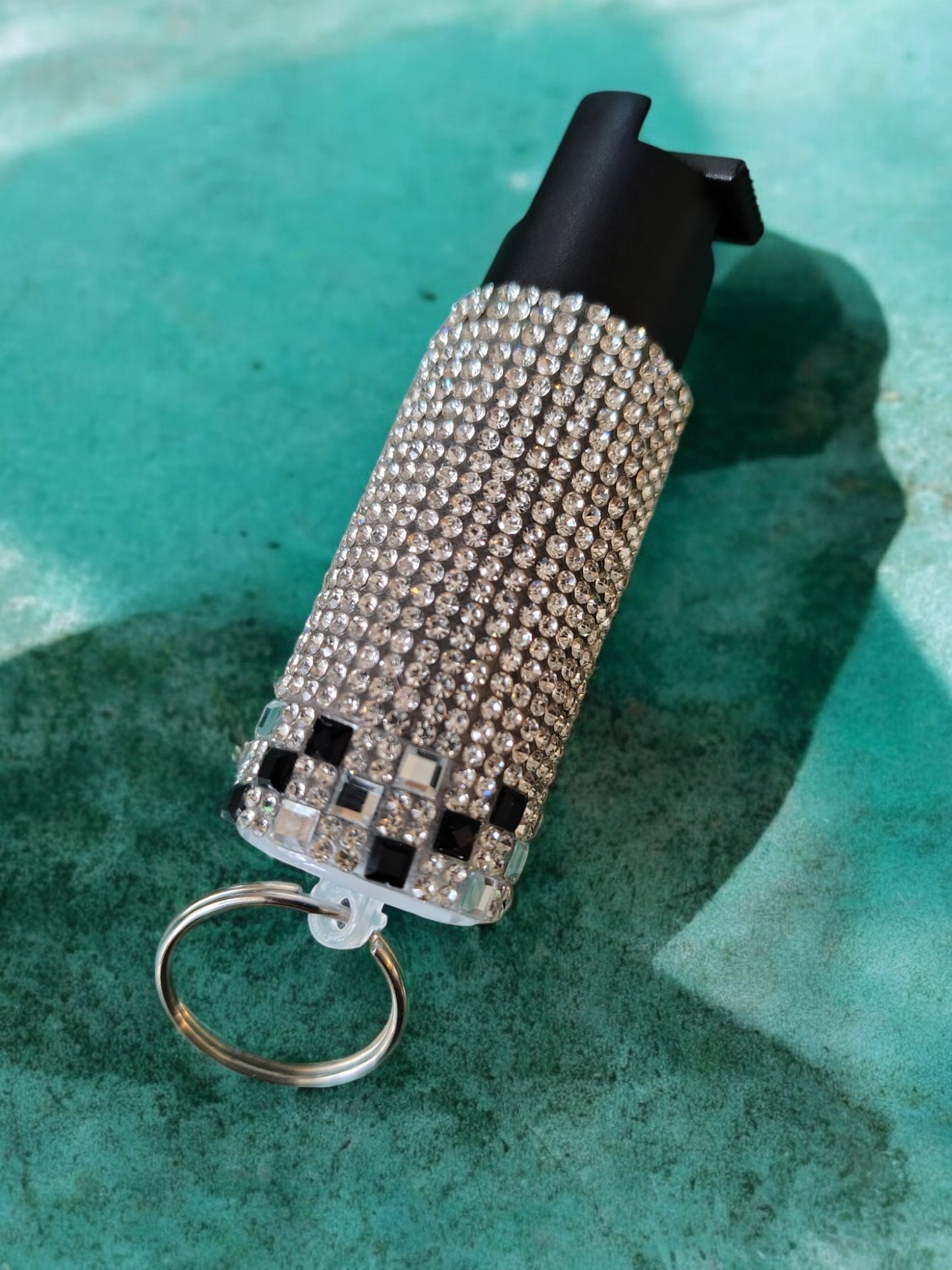 Solid Rhinestone Pepper Spray by Gotham City Safety Wholesale