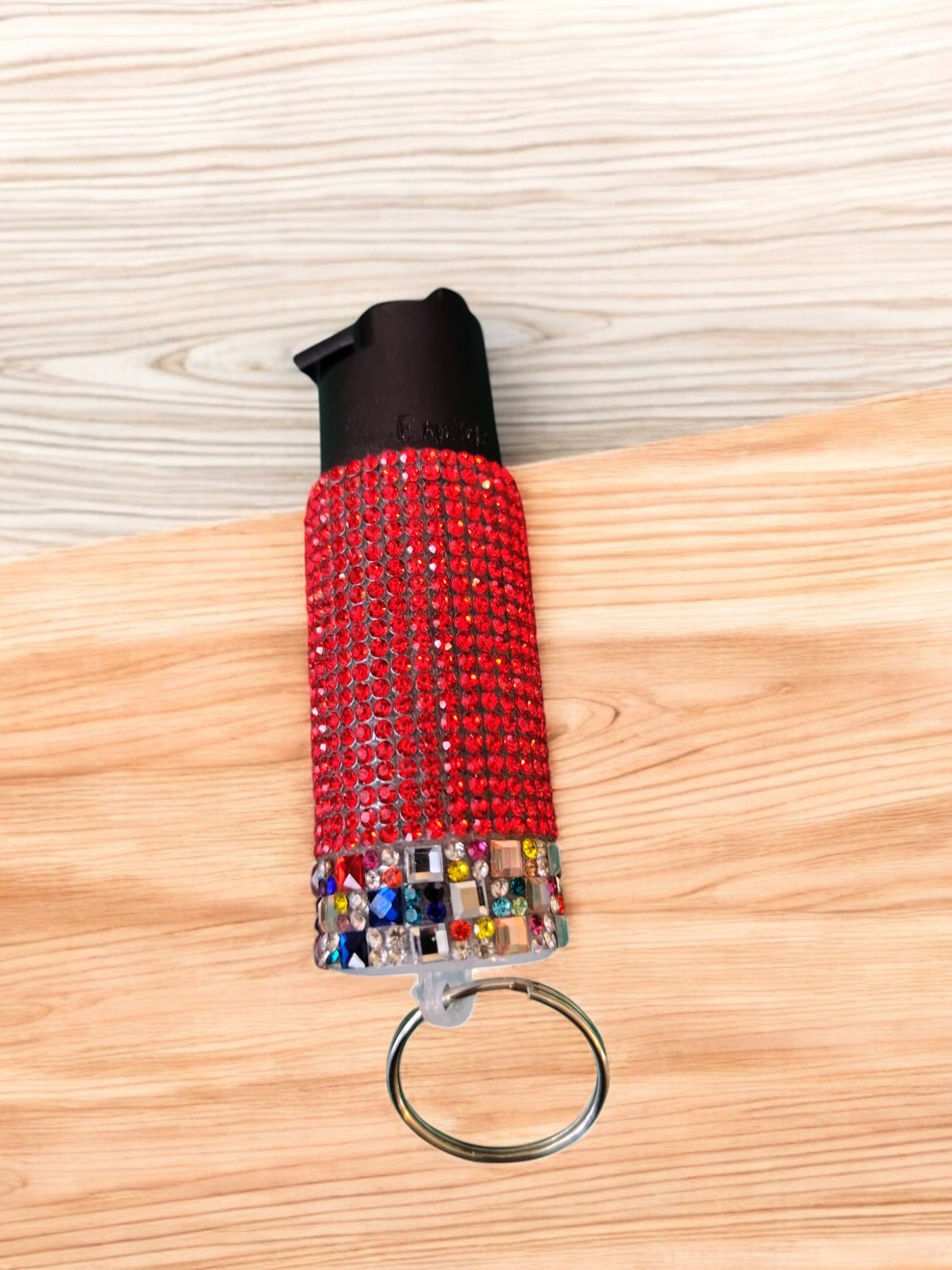 Solid Rhinestone Pepper Spray by Gotham City Safety Wholesale